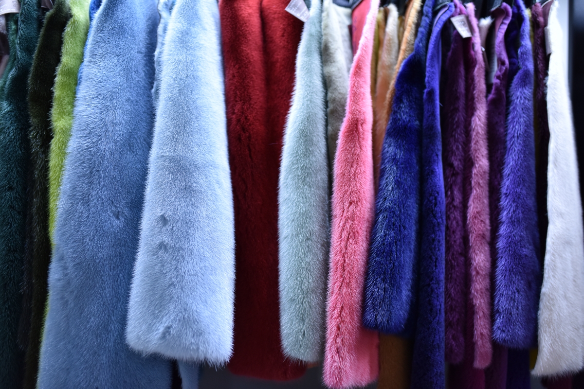 mink skins furs colors kick