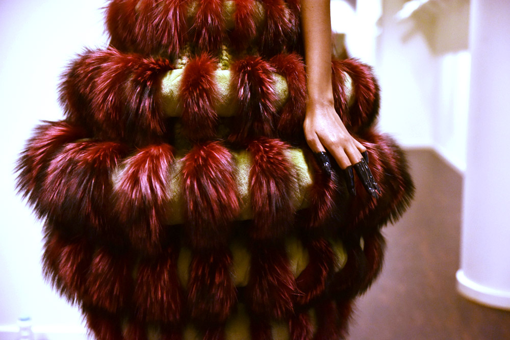 abito in pelliccia imagine talents