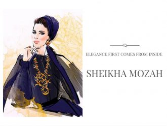 sheikha mozah moodboard