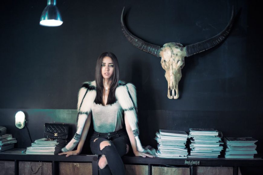 gilet pelliccia saga furs