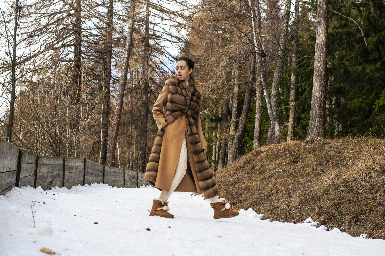 cappotto in zibellino Manzoni 24