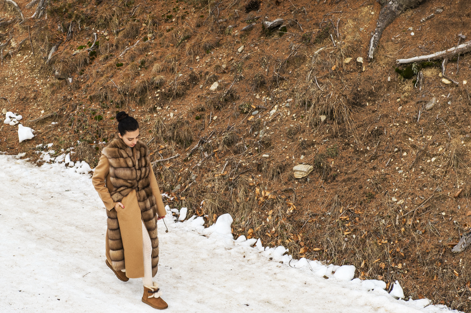 cashmere e pelliccia